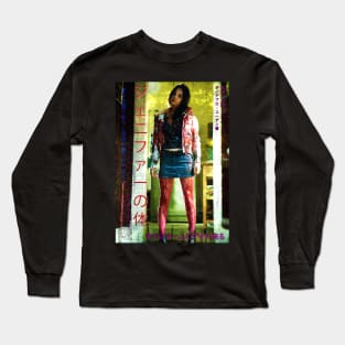 Jennifer's Body worn japanese poster design Long Sleeve T-Shirt